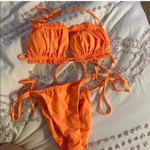 Orange Zaful Bikini
